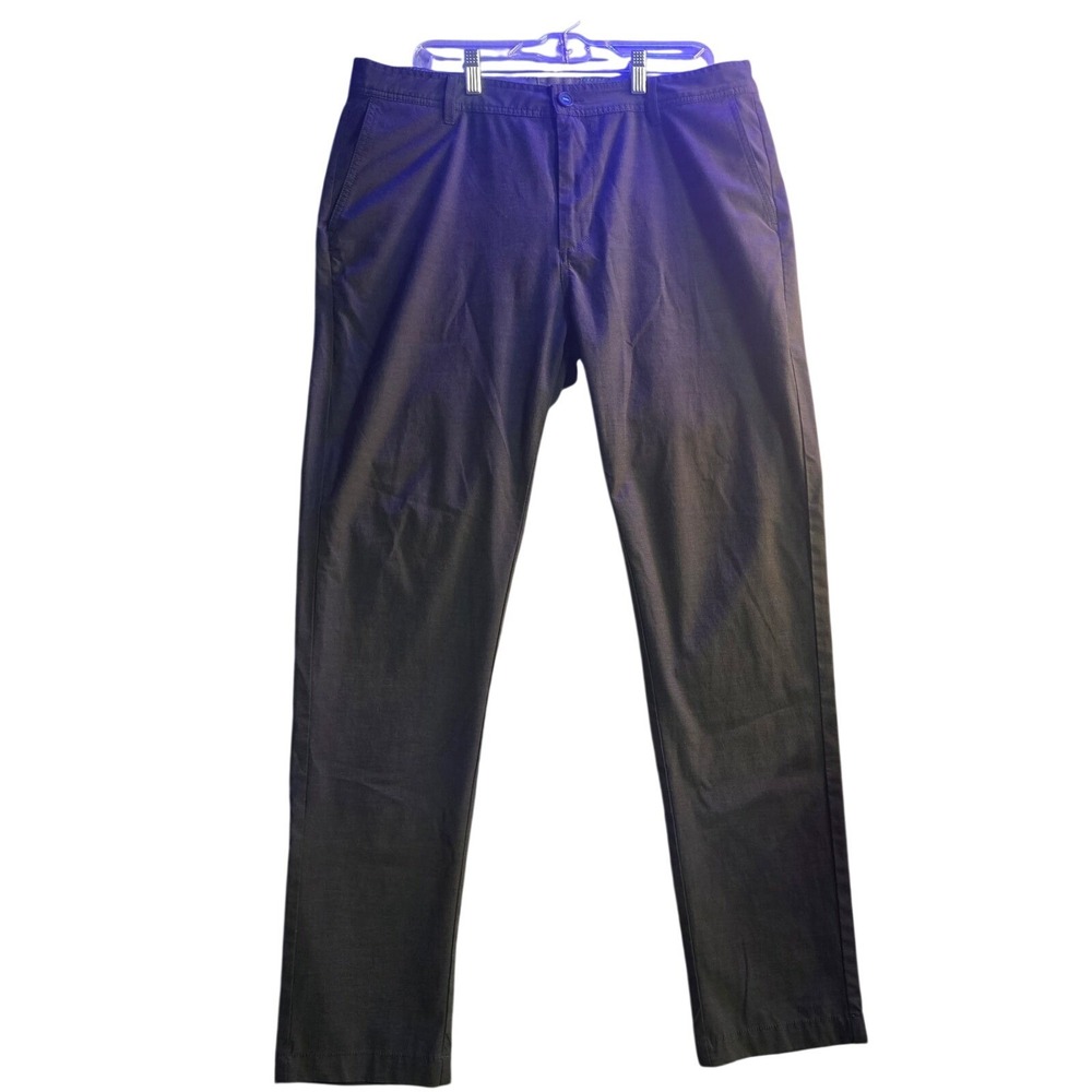 Linksoul Boardwalker Golf Pants Mens 36R Charcoal Grey Performance Chino Trous